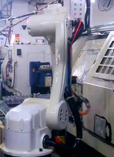 爾必地沖壓機cnc上下料機器人現場作業案例視頻