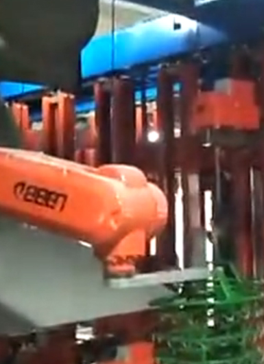 爾必地電鍍客戶上下料機器人案例